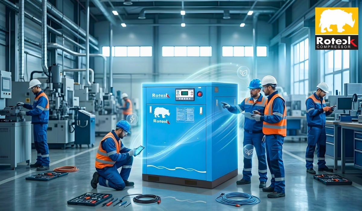 Energy Efficient Air Compressor in Ghaziabad Save Power, Boost Performance