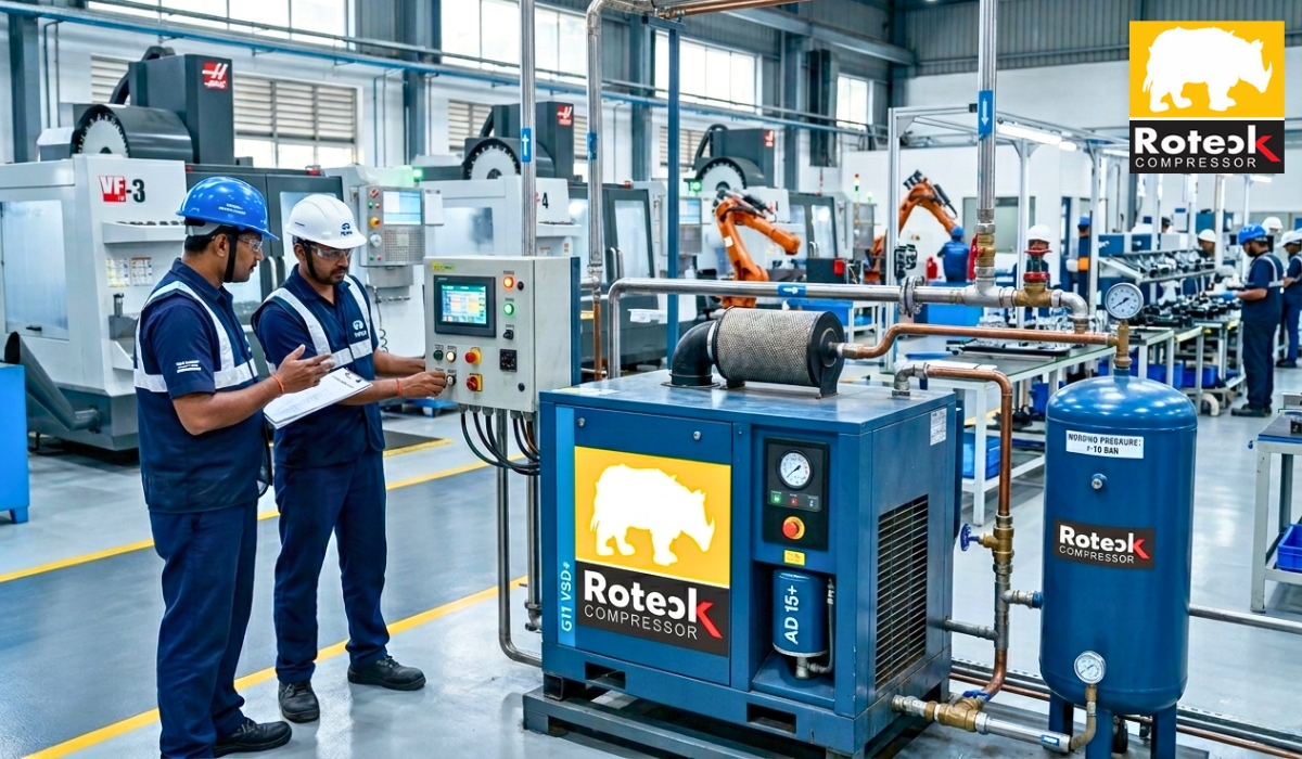 Compressed Air Solutions in Ghaziabad: Reliable, Efficient & Built for Indian Industries
